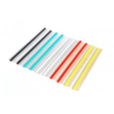 Colorful Pin Header Pack 1×40 2.54 mm